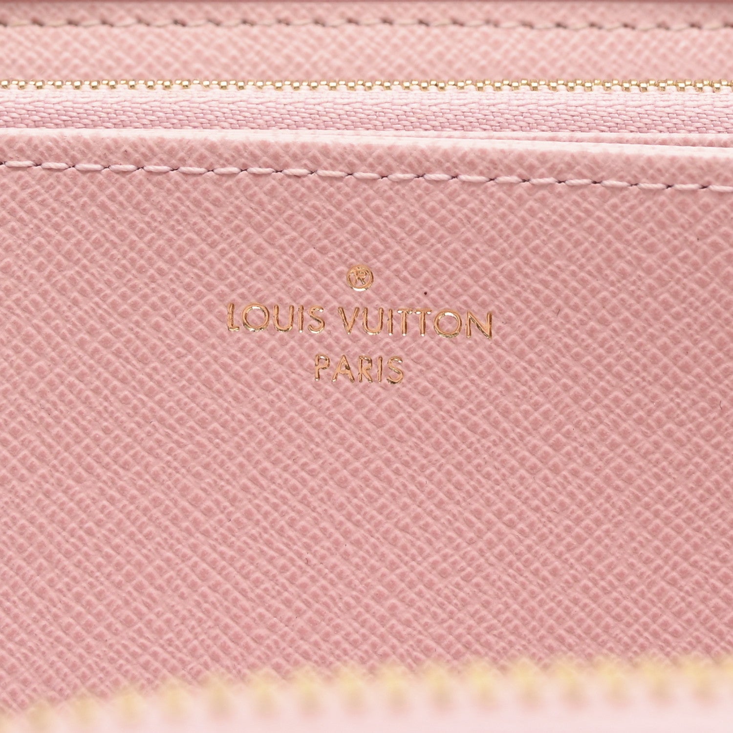 Louis Vuitton Damier Azur Zippy Wallet Rose Ballerine 6 of 7
