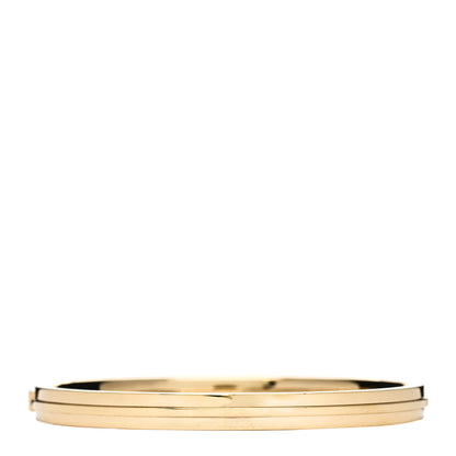 Tiffany 18K Yellow Gold T Hinged Bangle Bracelet 2 of 3