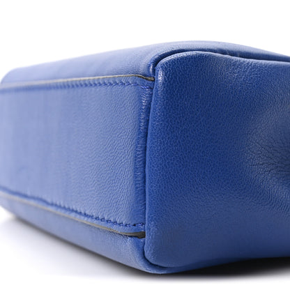 Fendi Nappa Micro Peekaboo Iconic Satchel Bleuette 9 of 10