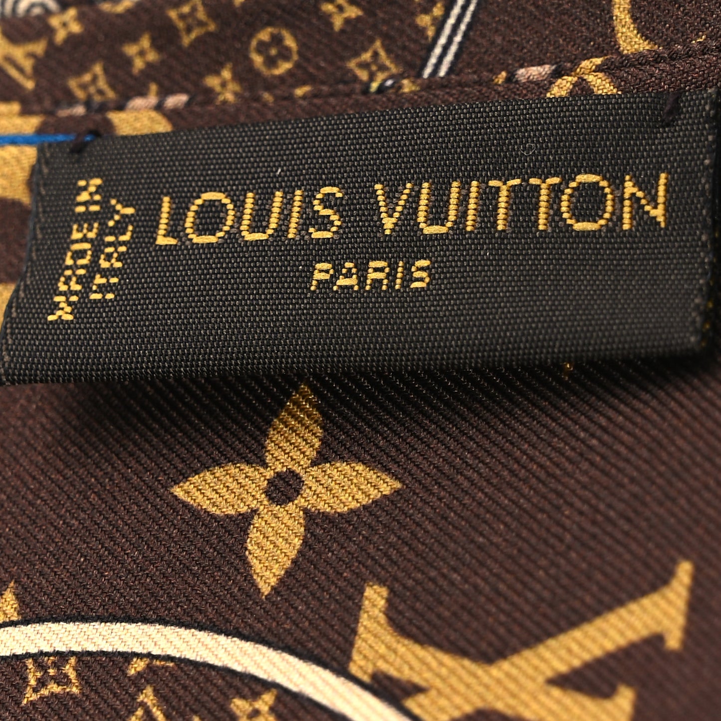 Silk Monogram Trunks Bandeau