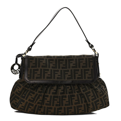 Fendi Zucca Medium Chef Shoulder Bag Tobacco 1 of 9
