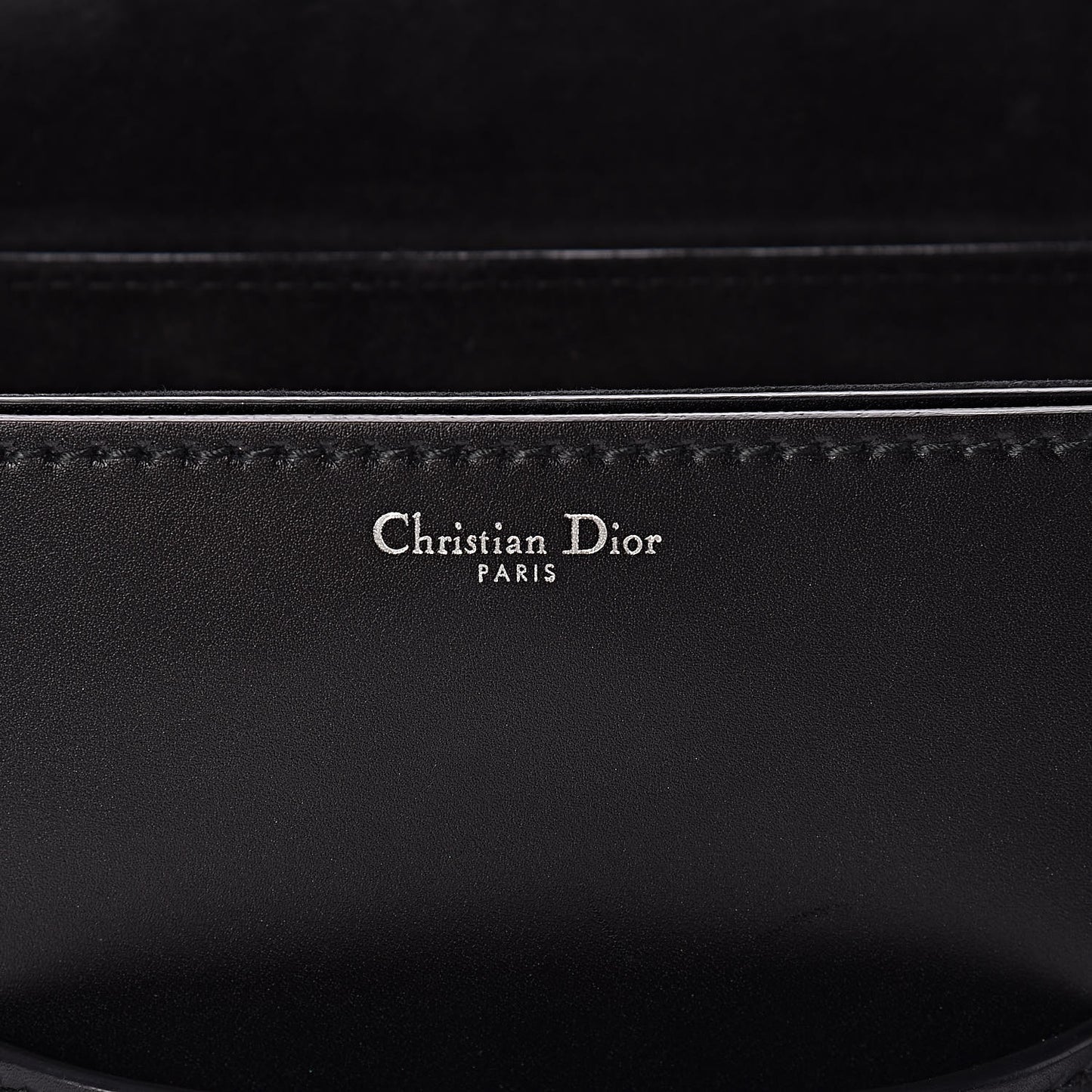 Smooth Calfskin Dio(r)evolution Flap Bag Black