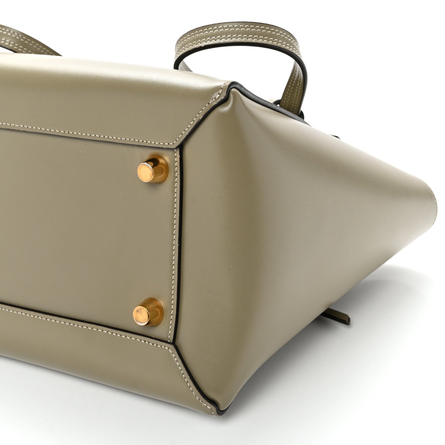 Celine Smooth Calfskin Mini Belt Bag Light Khaki Cream 10 of 10