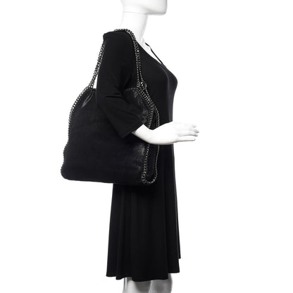 Stella McCartney Shaggy Deer Small Falabella Tote Black 2 of 10