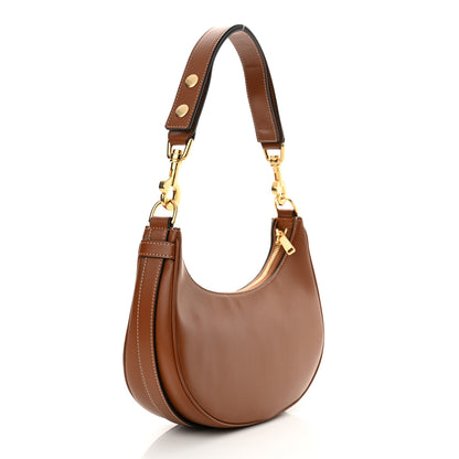 Celine Smooth Calfskin Medium Strap Ava Shoulder Bag Tan 3 of 11