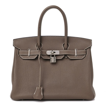 Hermes Togo Birkin 30 Etoupe 1 of 13