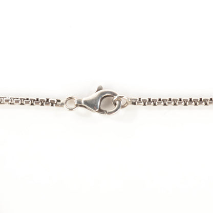 David Yurman Sterling Silver Pave Diamond Citrine 7mm Petite Albion Pendant Necklace 7 of 10