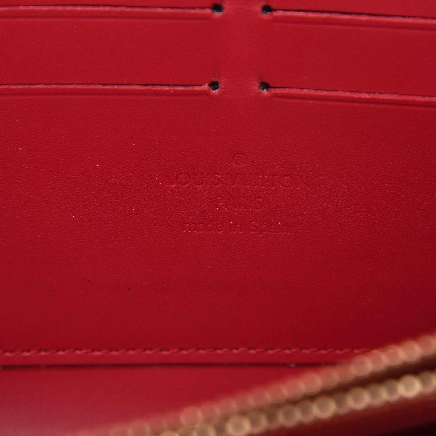 Louis Vuitton Patent Sweet Monogram Zippy Wallet Rose Indien 6 of 8