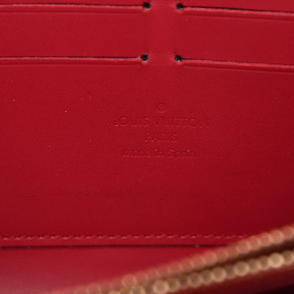 Louis Vuitton Patent Sweet Monogram Zippy Wallet Rose Indien 6 of 8