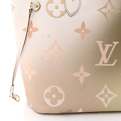Louis Vuitton Monogram Giant Spring In The City Neverfull MM Sunset Kaki 17 of 19