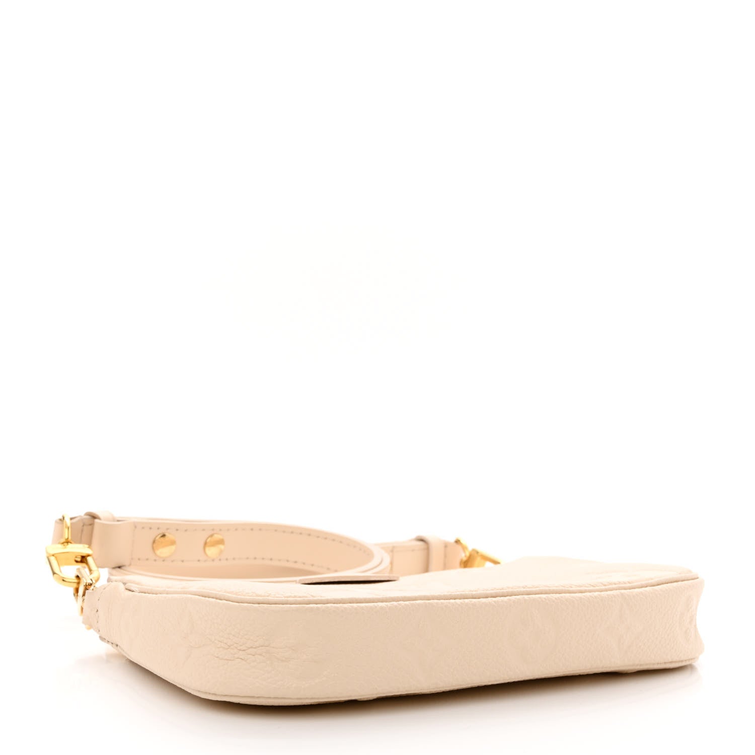 Louis Vuitton Empreinte Monogram Giant Multi Pochette Accessories Small Pochette Cream 4 of 10