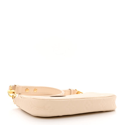 Louis Vuitton Empreinte Monogram Giant Multi Pochette Accessories Small Pochette Cream 4 of 10
