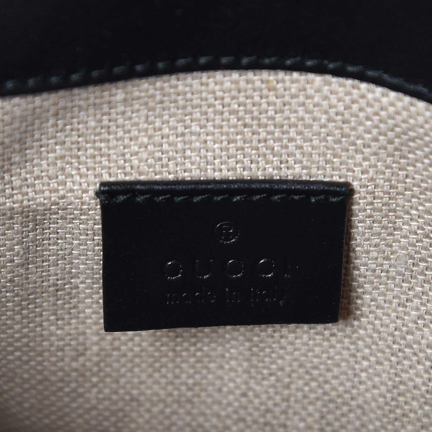 Gucci Monogram Small Lady Web Shoulder Bag Beige Black 7 of 8