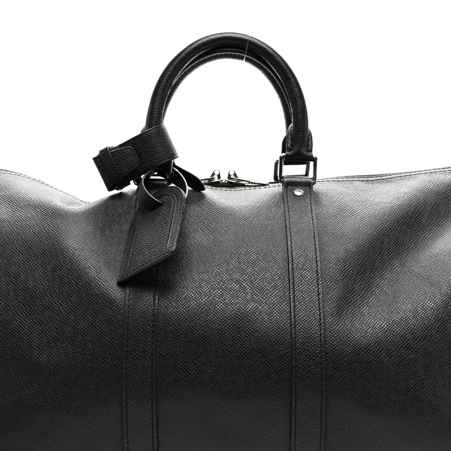 Louis Vuitton Taiga Keepall Bandouliere 50 Black 7 of 11