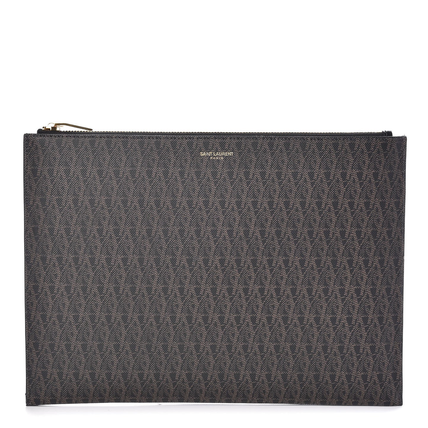 Toile Classic Monogram IPad Pouch Black Lino