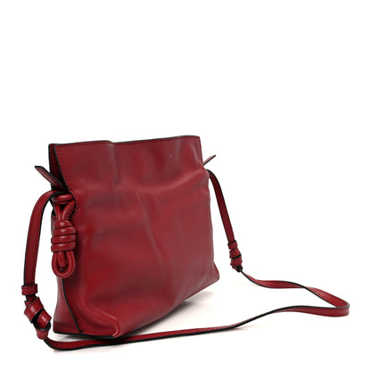 Loewe Calfskin Mini Flamenco Knot Bag Red 3 of 10