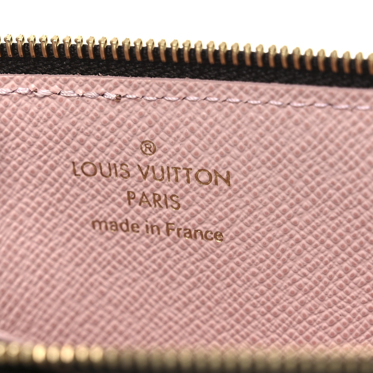 Louis Vuitton Damier Ebene Recto Verso Card Holder Rose Ballerine 6 of 8