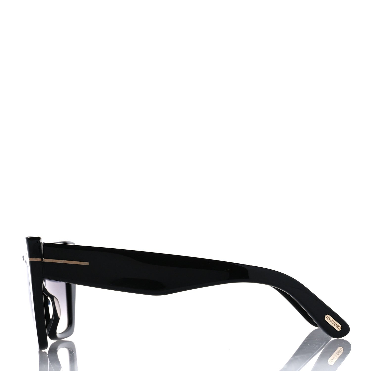 Tom Ford Acetate Wyatt Sunglasses TF871 Black 3 of 8