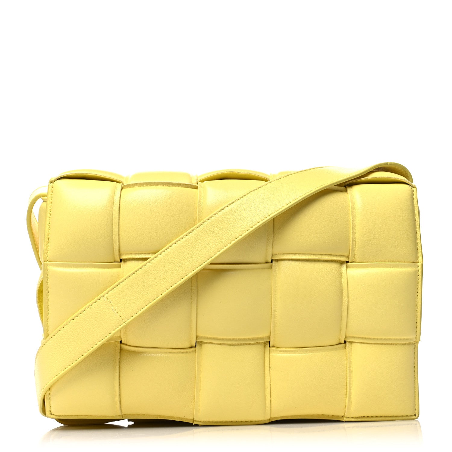 Bottega Veneta Nappa Maxi Intreccio Padded Cassette Crossbody Bag Sherbet 1 of 10