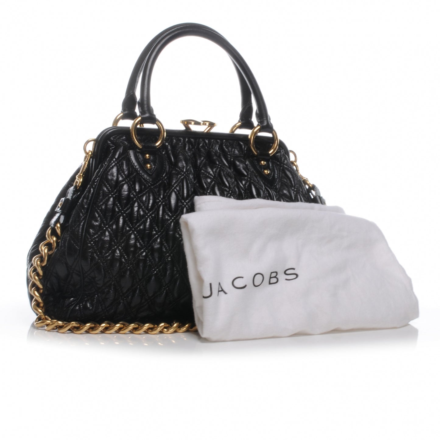 Elastic Quilted Stam Black