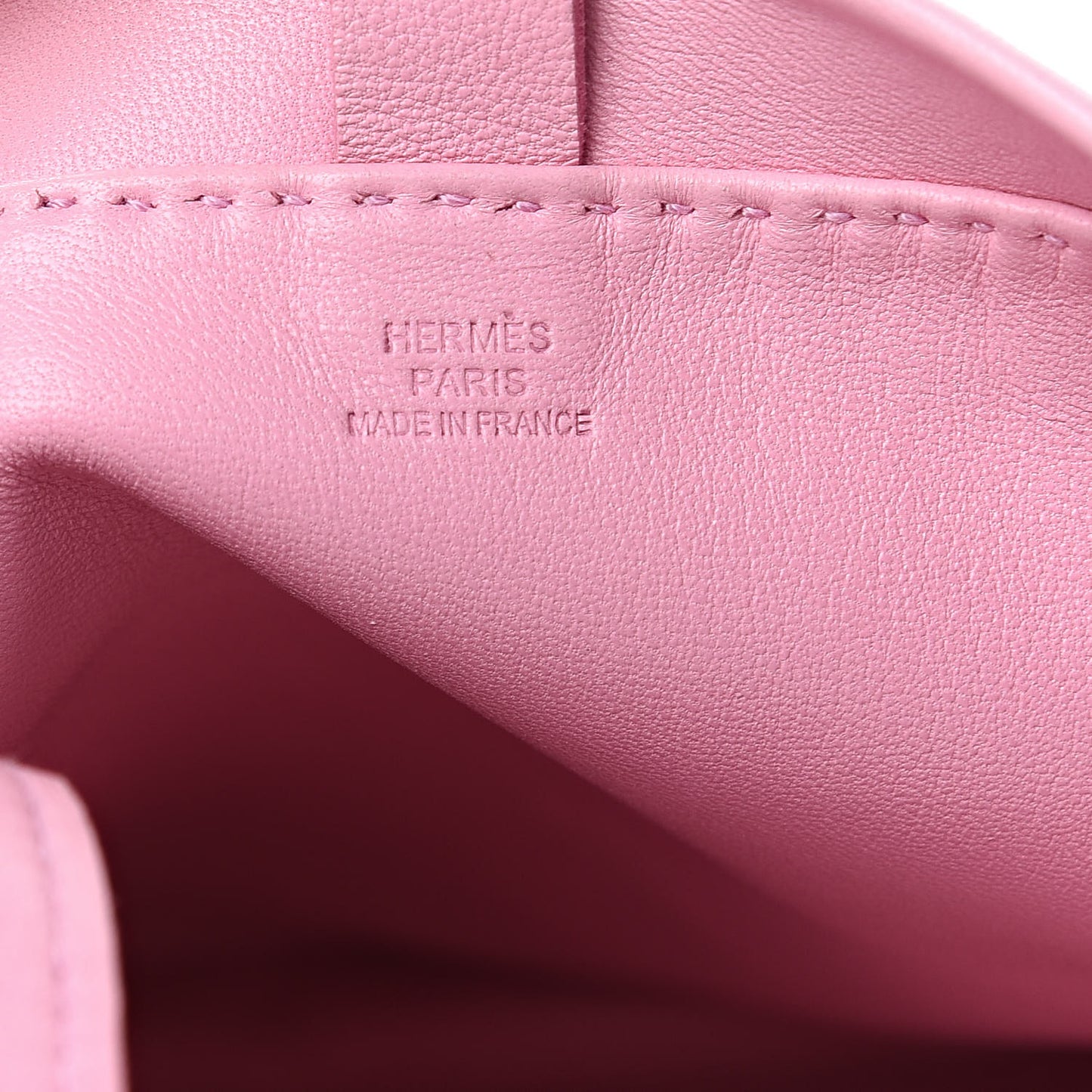 Lambskin Clou De Selle Pouch Petal Pink