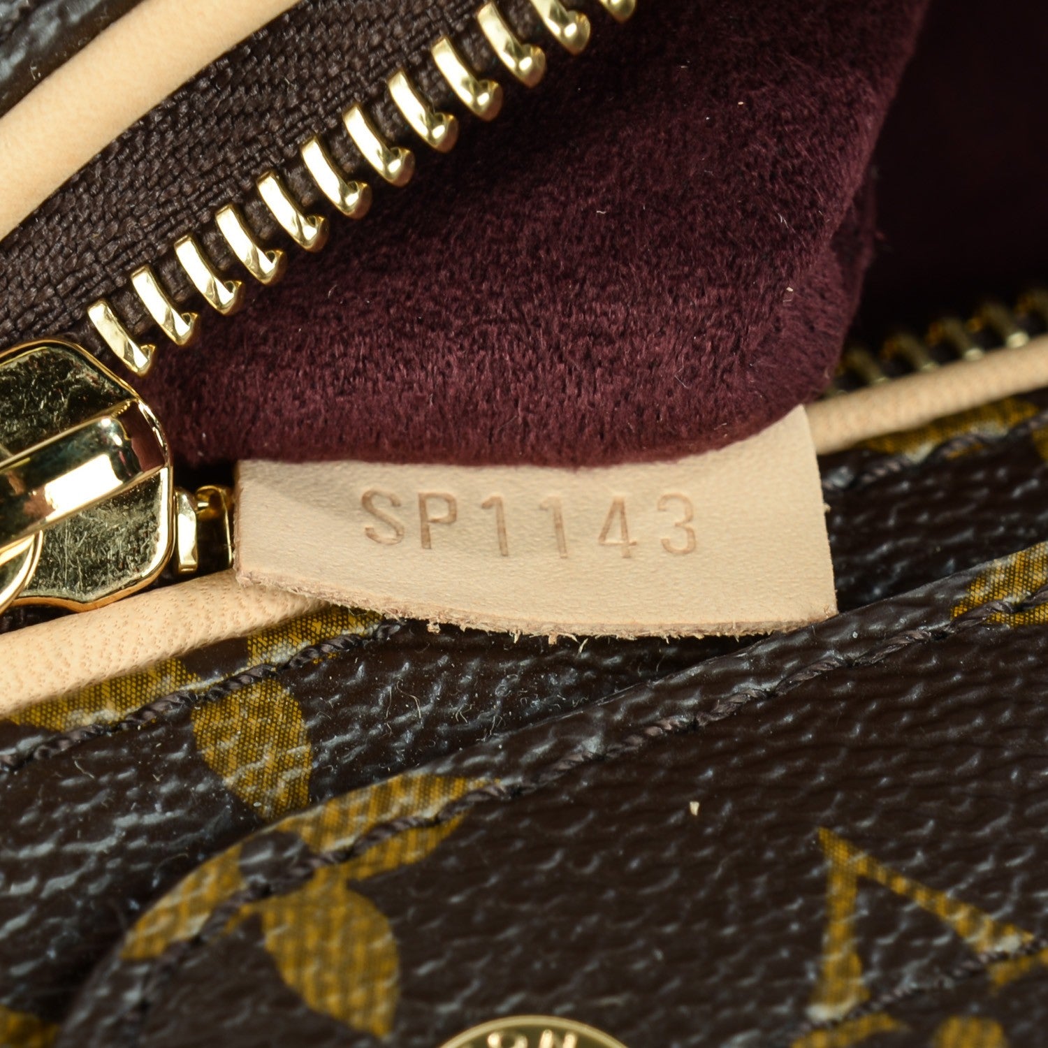Louis Vuitton Monogram Olympe Bordeaux 7 of 7