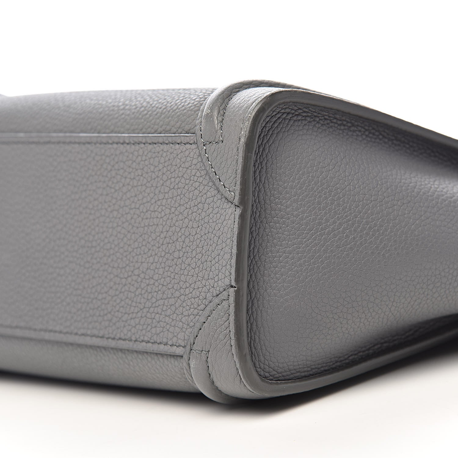 Celine Baby Drummed Calfskin Nano Luggage Kohl 11 of 12