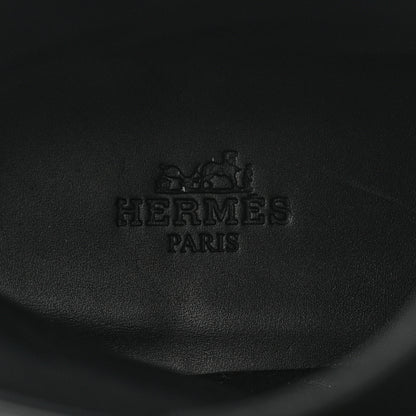 Hermes Glossed Calfskin Funk Ankle Boots 39.5 Black 7 of 10