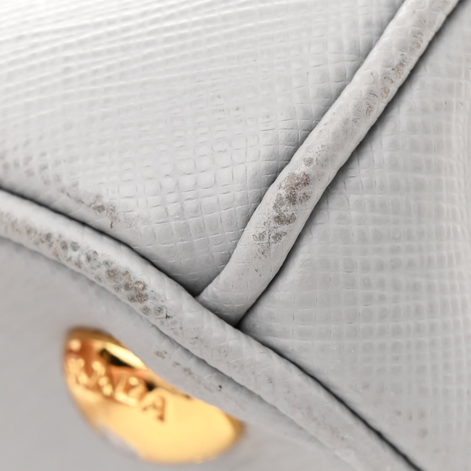 Prada Saffiano Lux Small Galleria Double Zip Tote Granito 11 of 13