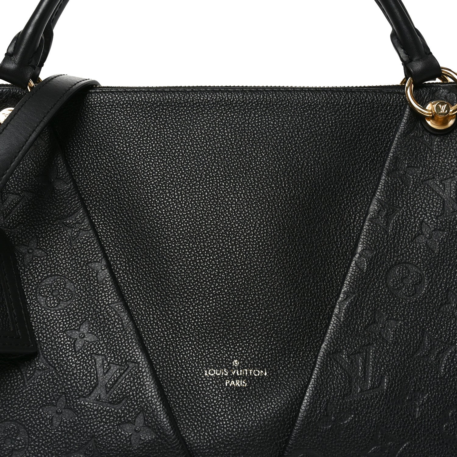 Louis Vuitton Empreinte V Tote MM Black 7 of 9