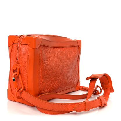 Louis Vuitton Taurillon Monogram Solar Ray Soft Trunk Orange 5 of 26