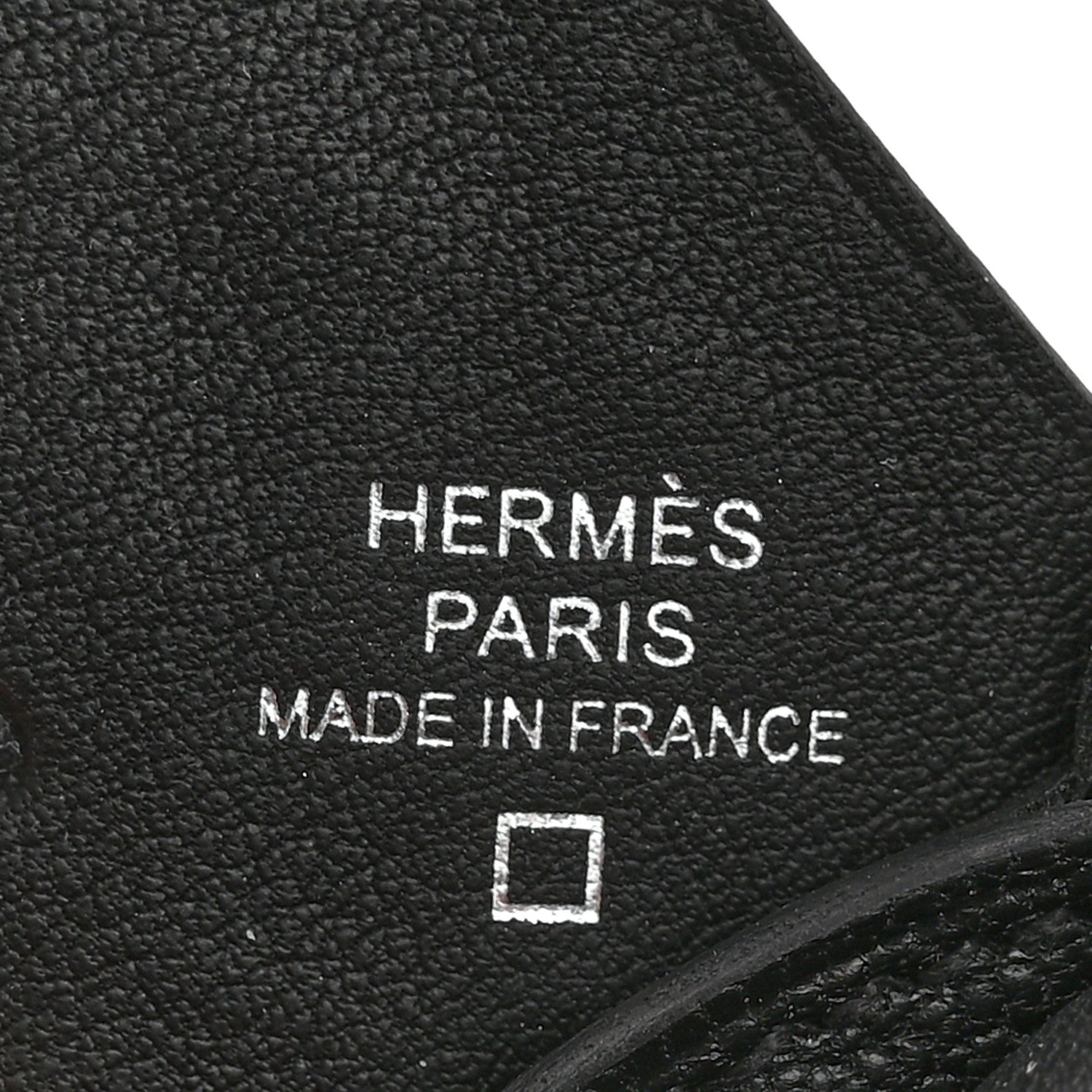 Hermes Epsom Chevre Mysore Swift Alligator Lizard Birdy Bag Charm Black 3 of 5