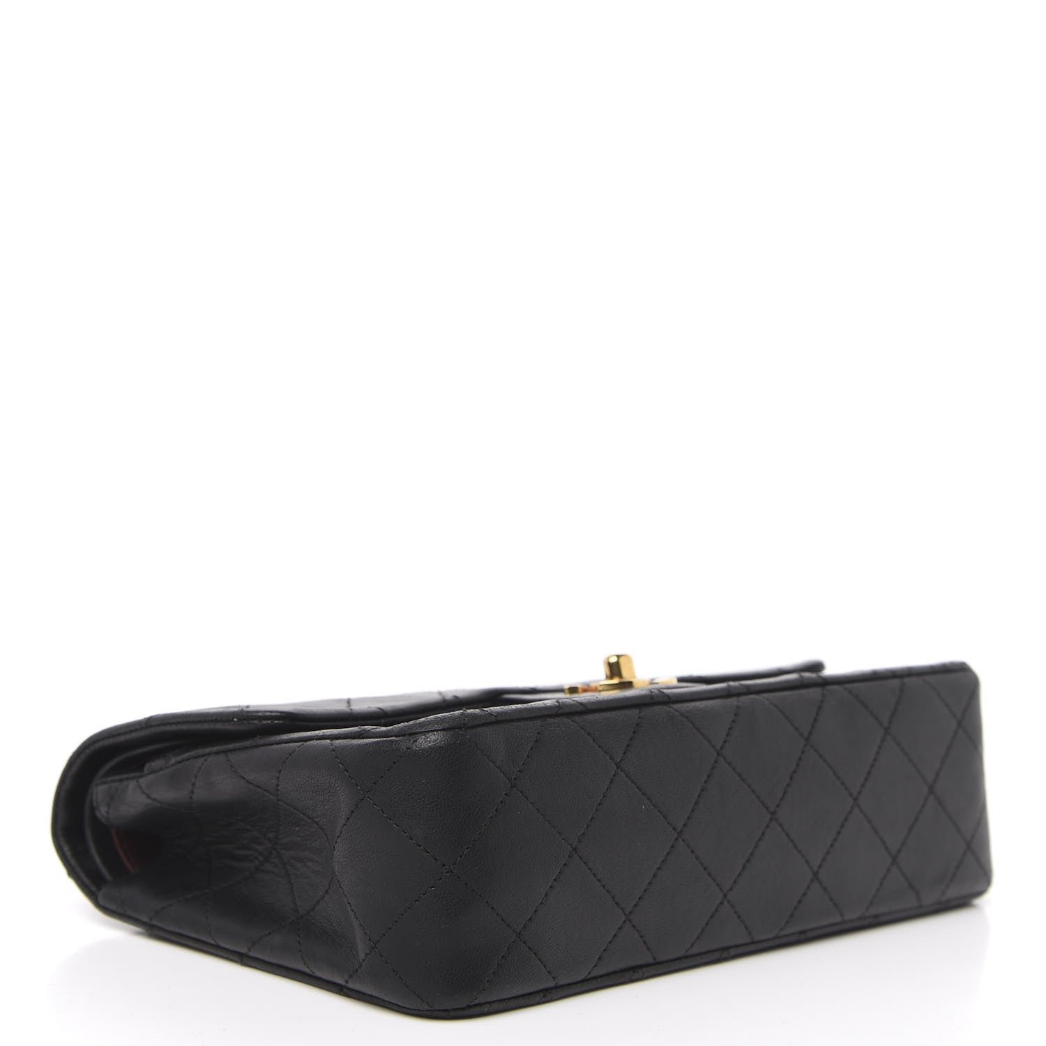Chanel Lambskin Quilted Small Double Flap Black 4 of 15