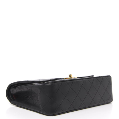 Chanel Lambskin Quilted Small Double Flap Black 4 of 15