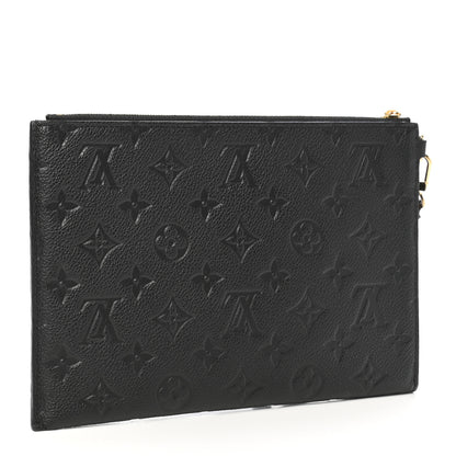 Louis Vuitton Empreinte Pochette Melanie MM Black 3 of 7