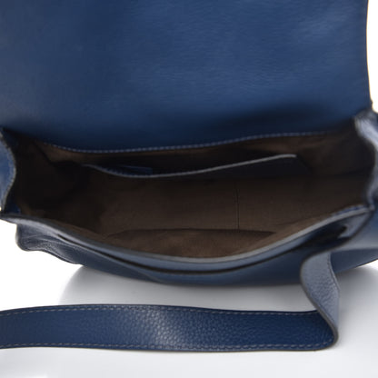 Chloe Calfskin Medium Marcie Round Crossbody Bag Royal Navy 5 of 13