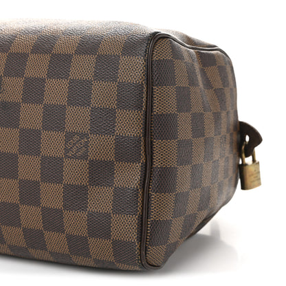 Louis Vuitton Damier Ebene Speedy 25 10 of 10