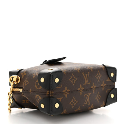 Louis Vuitton Monogram Petite Malle Souple Black 4 of 8
