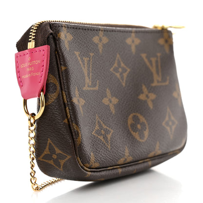 Louis Vuitton Monogram 2020 Christmas Animation Roller Coaster Mini Pochette Accessories Pivoine 3 of 7