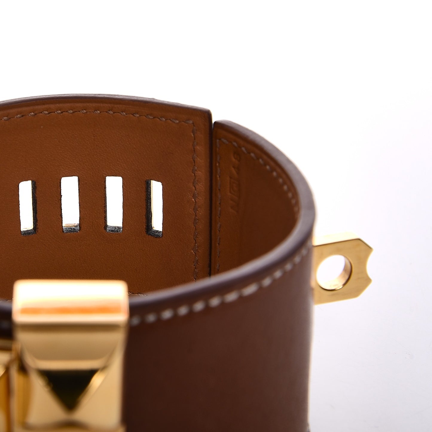 Barenia Collier De Chien CDC Bracelet S Fauve