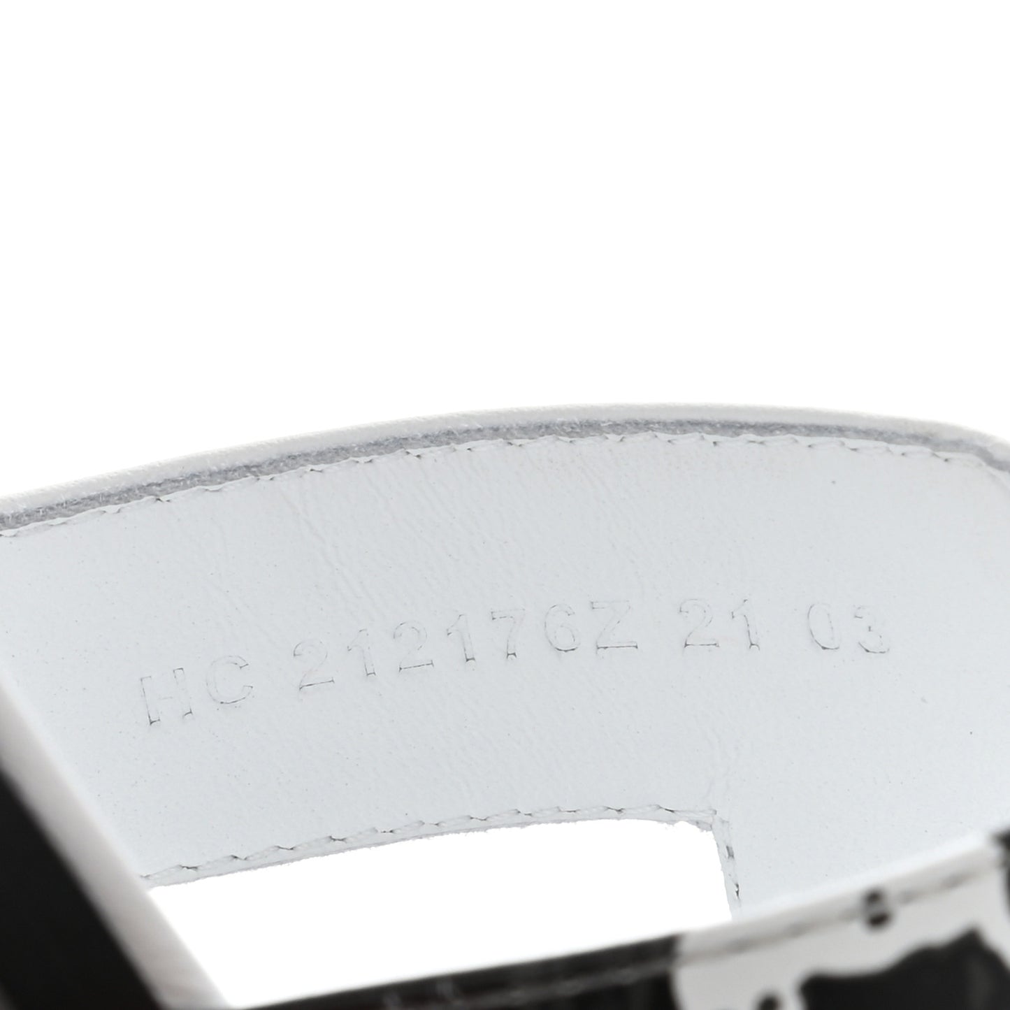Calfskin Peinture Fraiche Oran Sandals 40 White Black