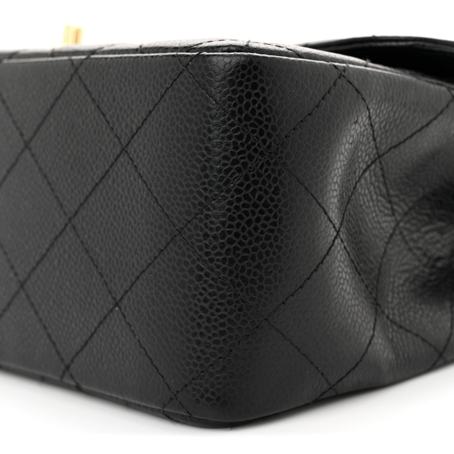 Chanel Caviar Quilted Jumbo Double Flap Black 10 of 11
