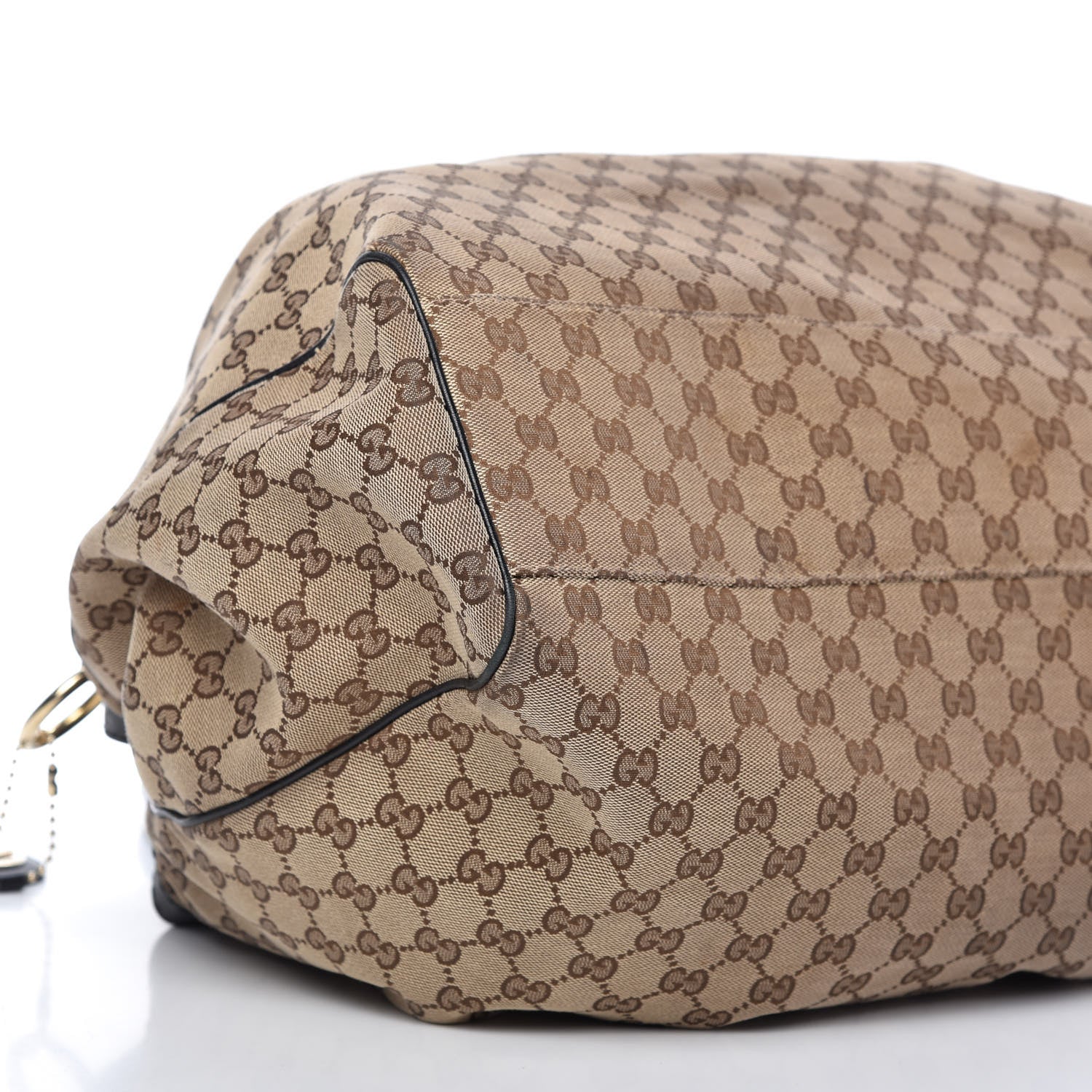 Gucci Monogram Large Sukey Tote Beige Ebony Black 6 of 12