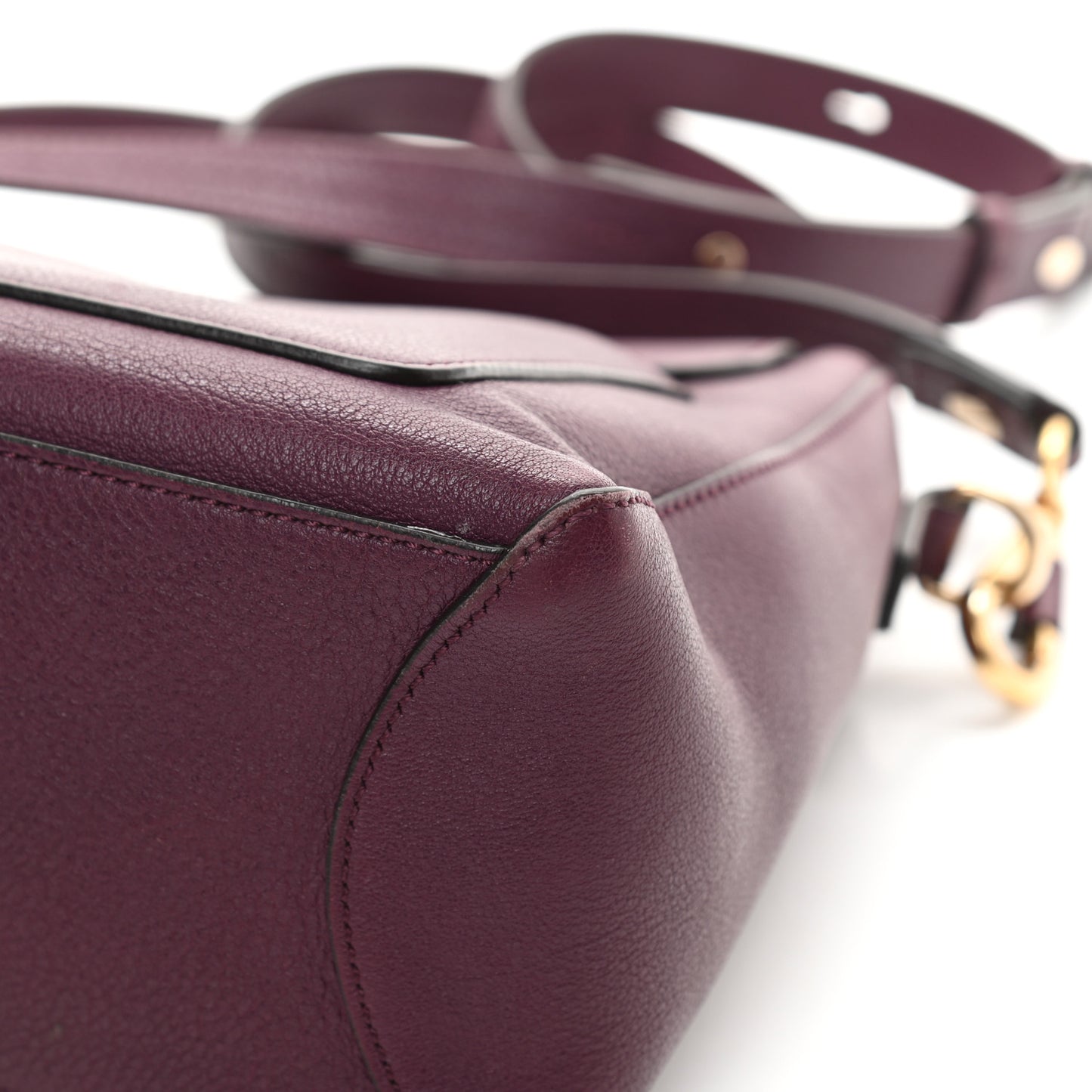 Calfskin Small Faye Day Shoulder Bag Intense Violine