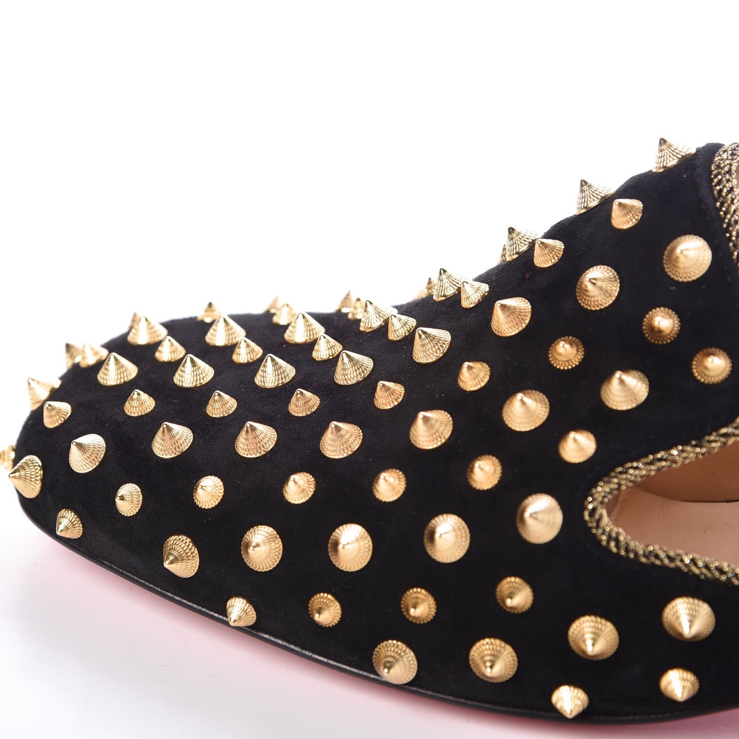 Suede Spikes Mulaconka 35 Mules 41.5 Black