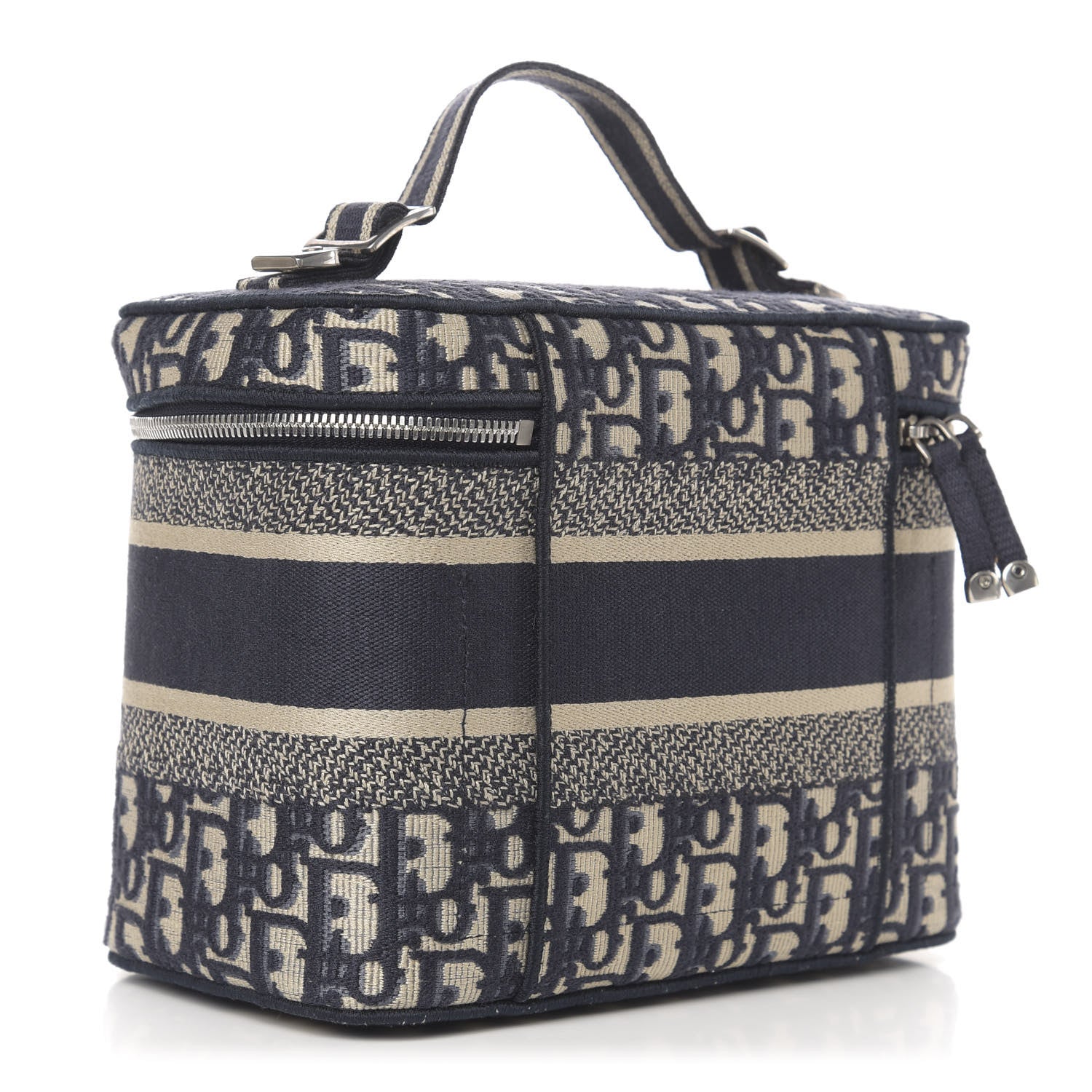 Christian Dior Oblique Diortravel Vanity Case Blue 4 of 7