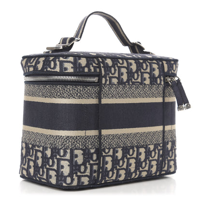 Christian Dior Oblique Diortravel Vanity Case Blue 4 of 7