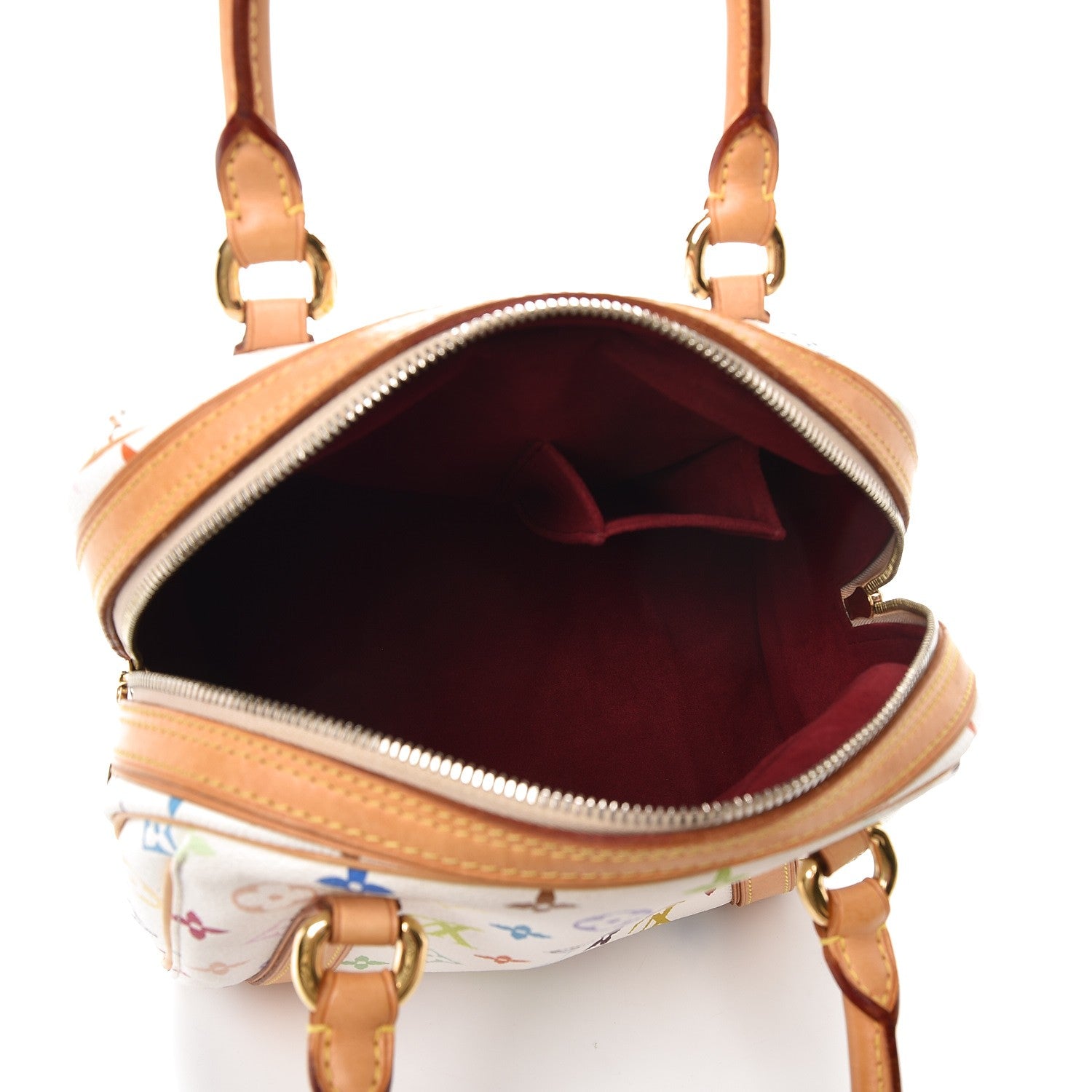 Louis Vuitton Monogram Multicolor Priscilla White 5 of 11