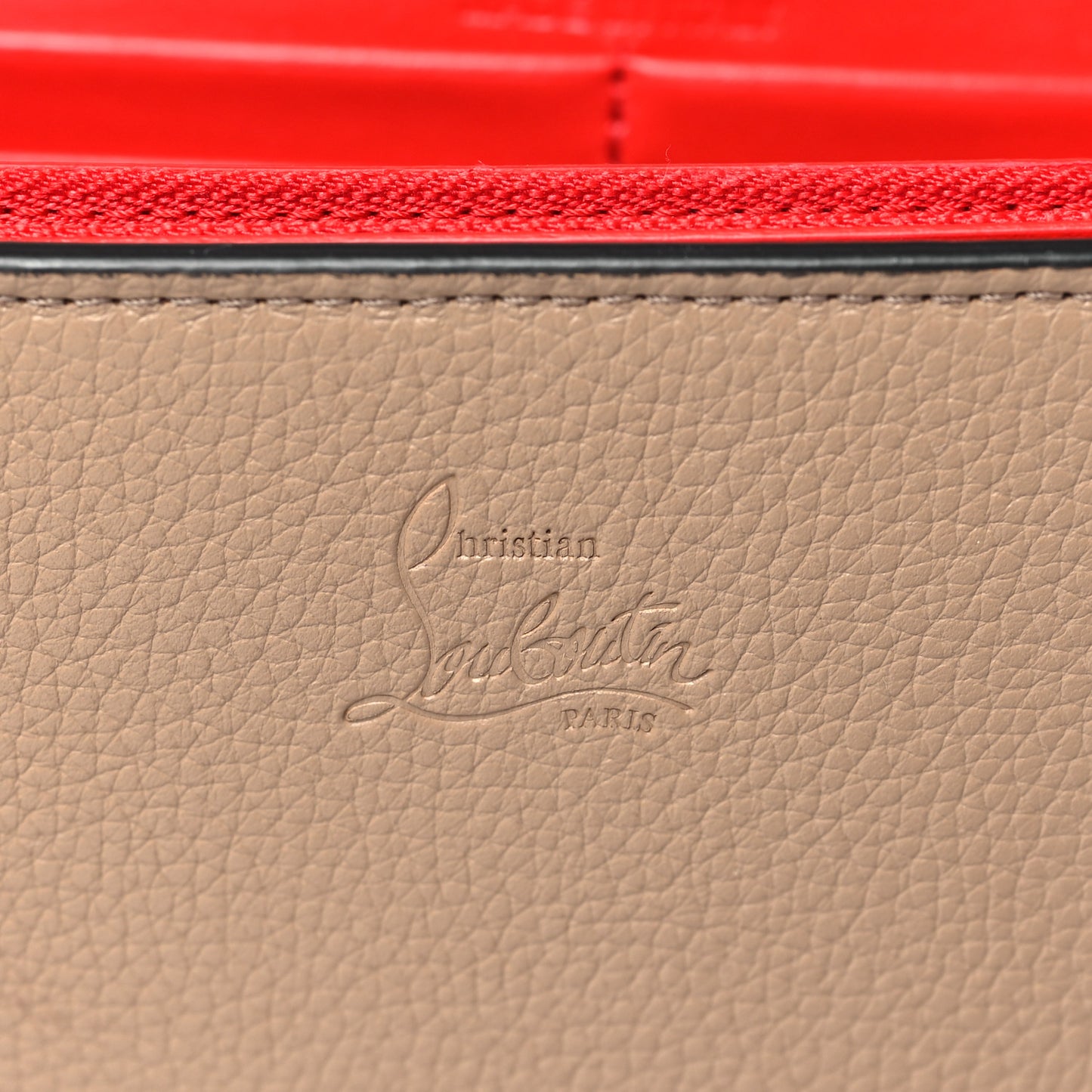 Calfskin Spikes Loubinthesky Paloma Clutch Roca