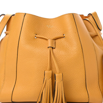 Mulberry Heavy Grain Calfskin Small Millie Deep Amber 9 of 12